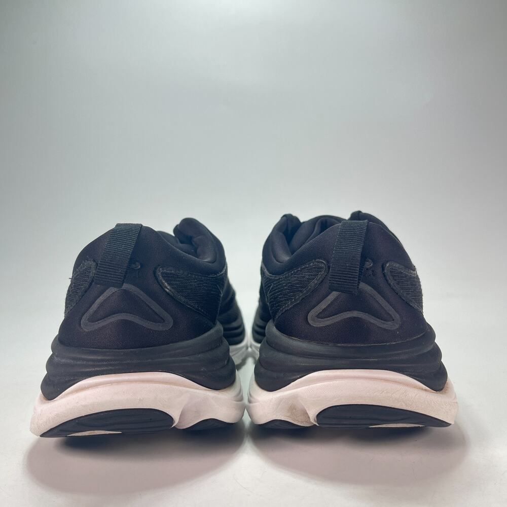 HOKA Gaviota 5 Black White Stability Running Shoes 1134235-BWHT Womens Size 10B - Picture 4 of 8